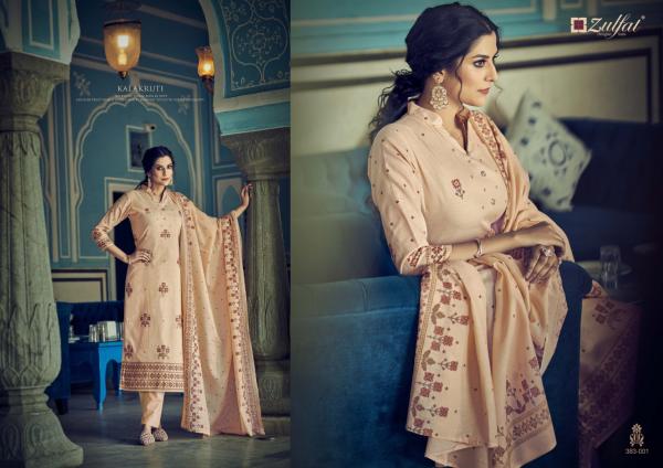 Zulfat Kalakruti Fancy Cotton Printed Dress Materials 